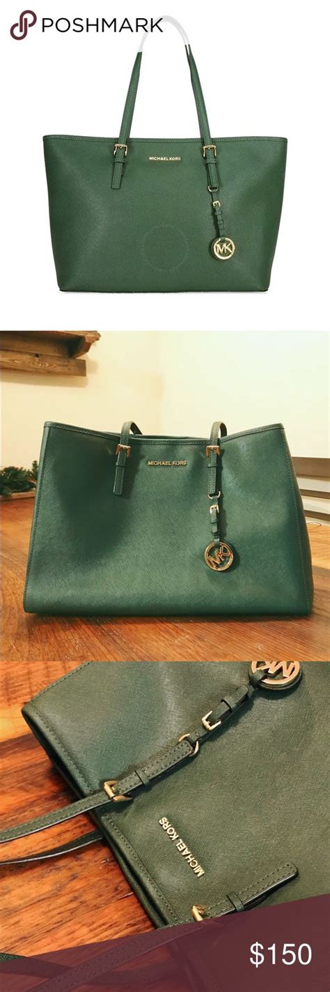 michael kors moss green purse|Michael Kors green bag outlet.